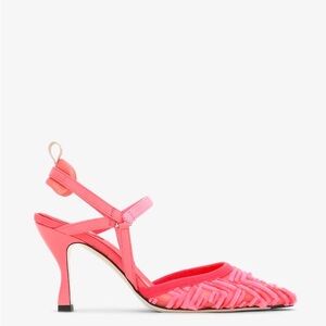 Fendi Colibri leather heels